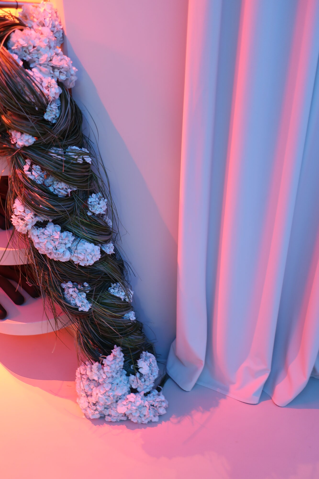 Tiffany installation detail — architectural arrangement